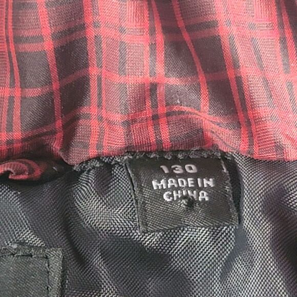 Uniqlo Kids Unisex Down Puffer Vest Jacket Size 130 S Red Lightweight - Picture 10 of 11